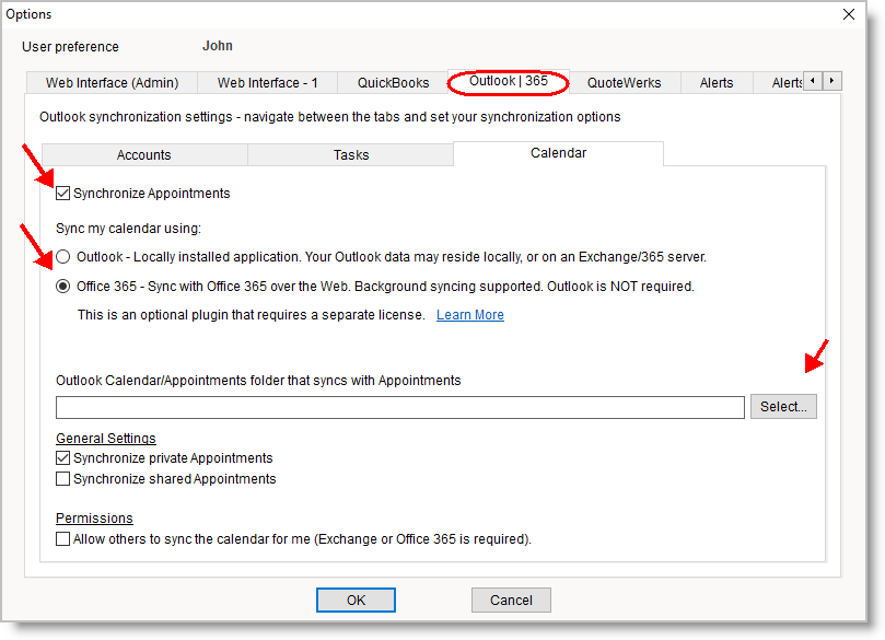 Office 365 Sync CommitCRM Wiki